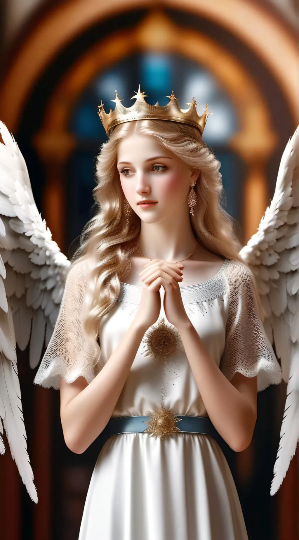 ai character: Angel background