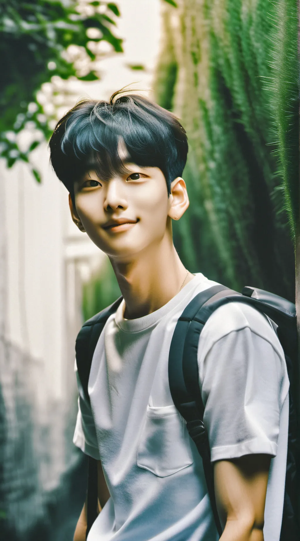 ai character: Korean Crush jamie background