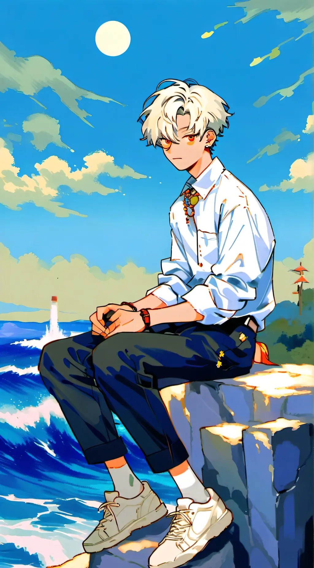 ai character: Lucas background