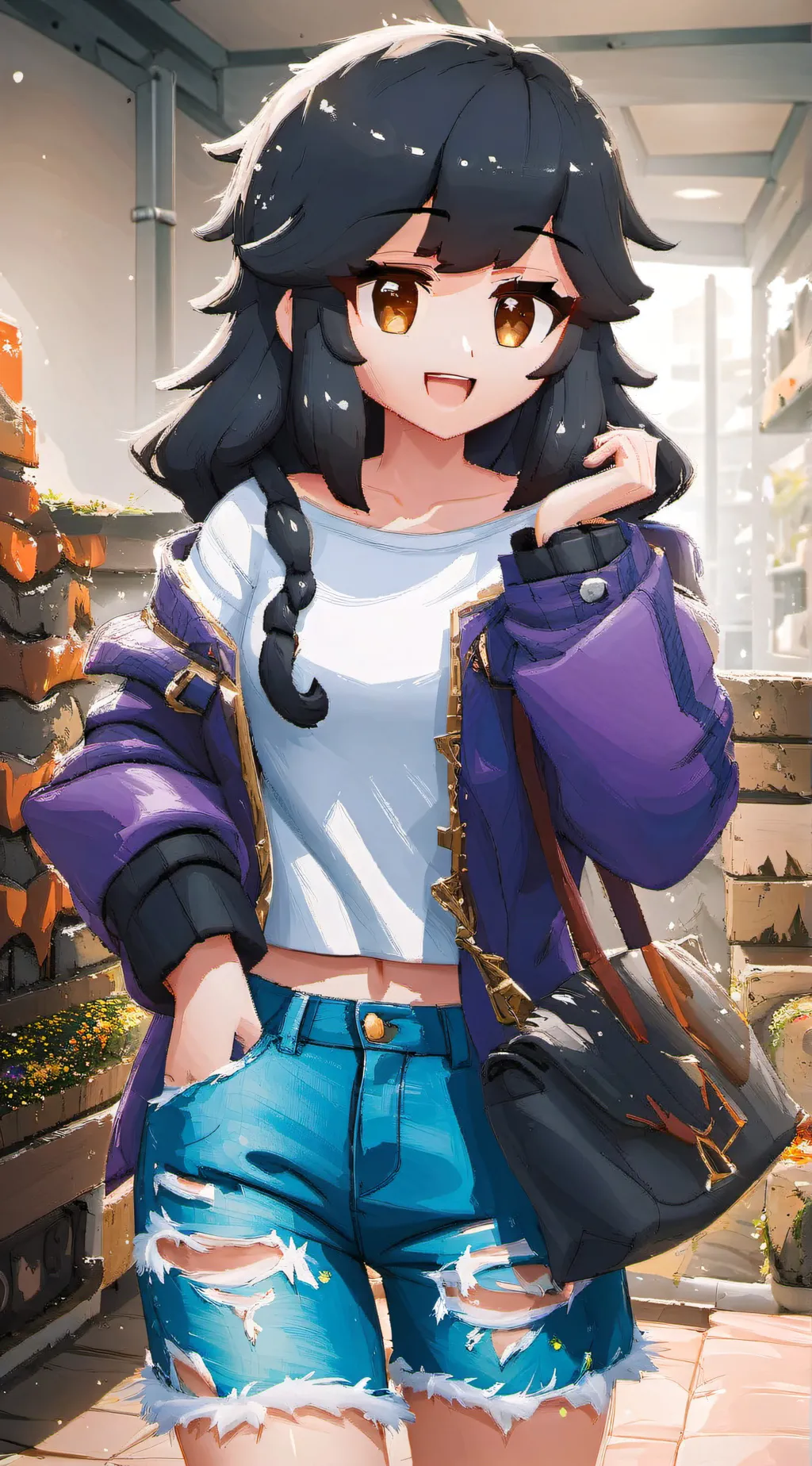 ai character: Aphmau background