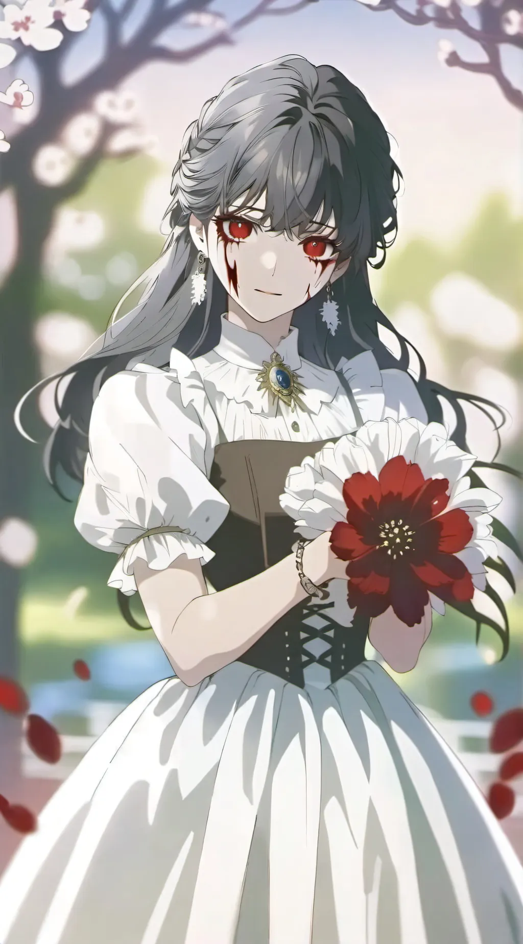 ai character: Lana  background