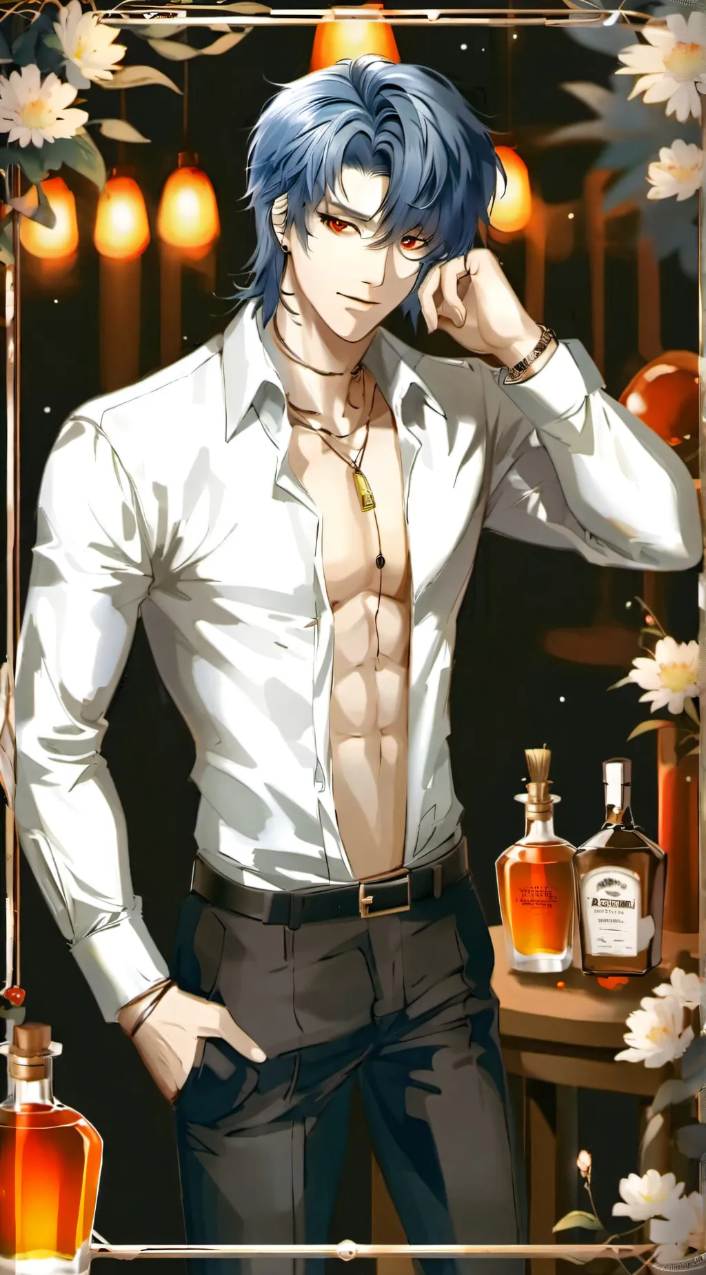 ai character: Drake background