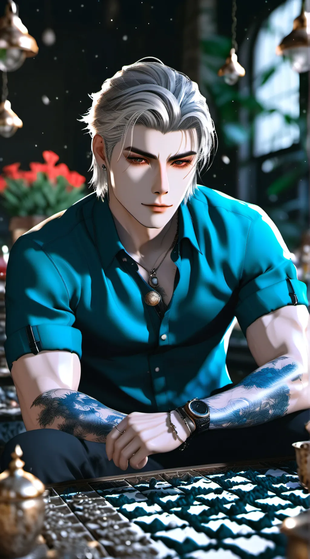 ai character: Luther background