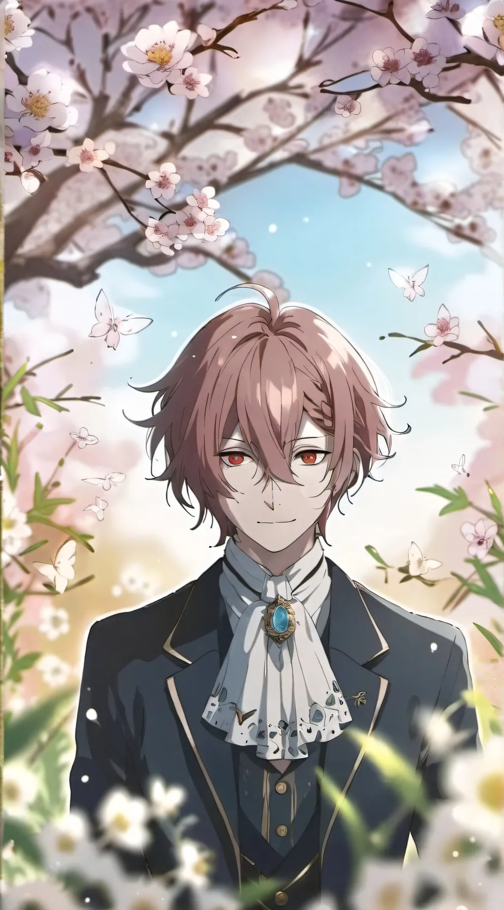 ai character: Rin background