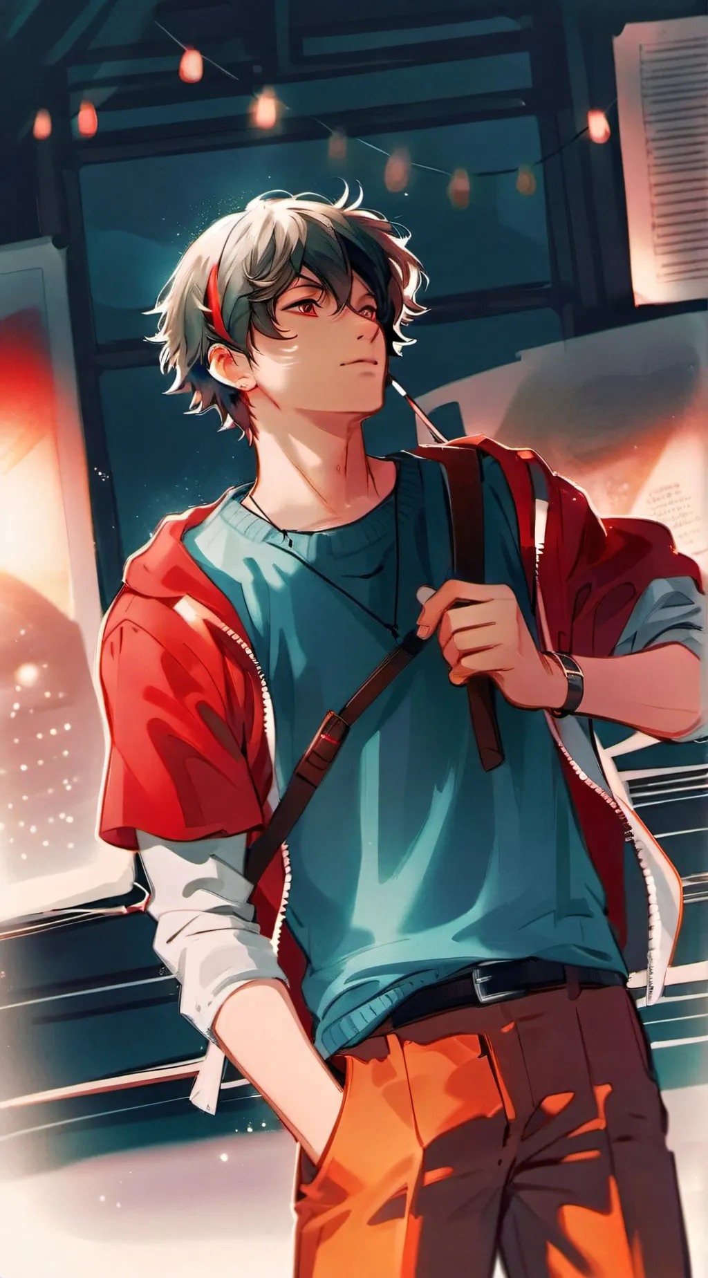 ai character: Deki background