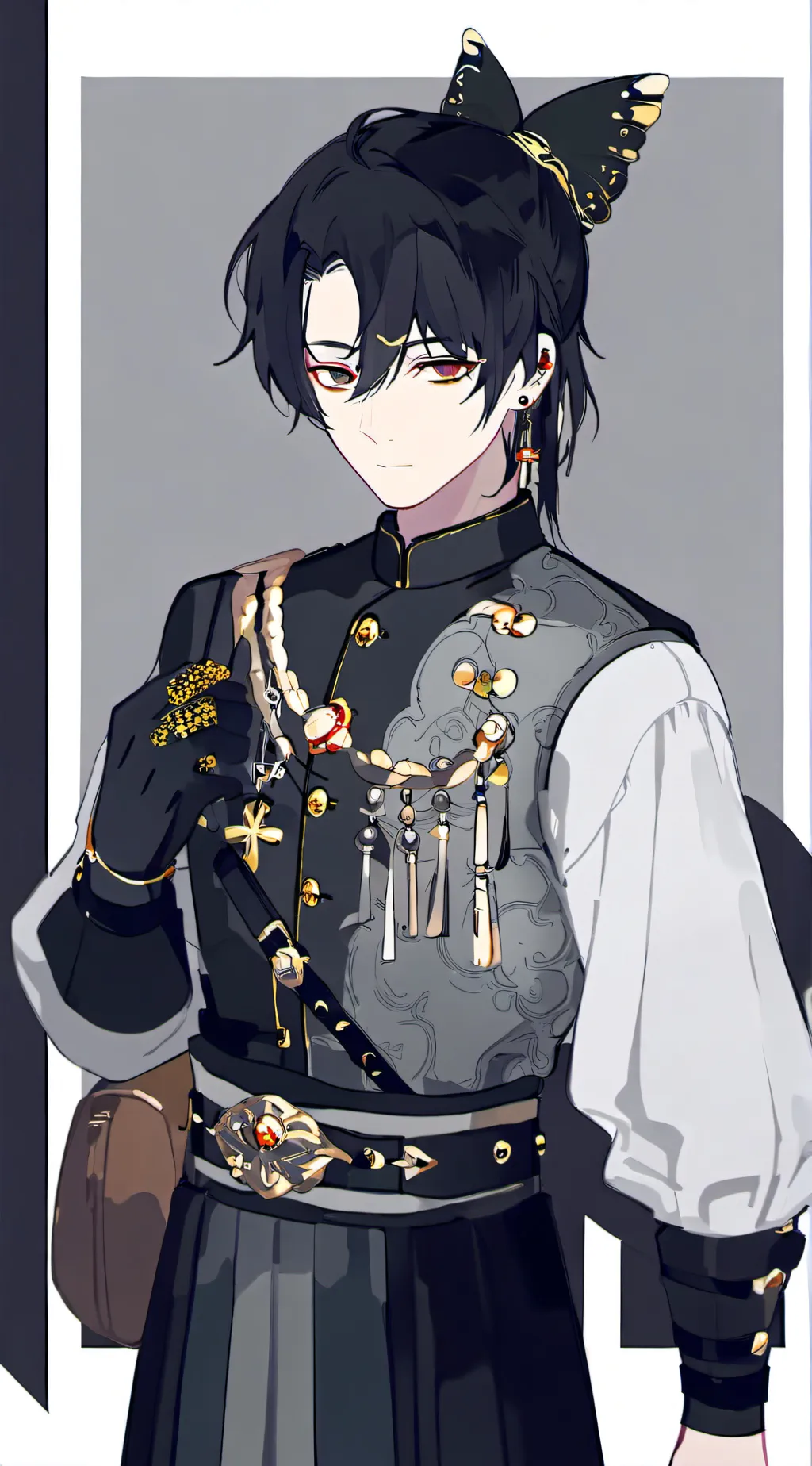 ai character: Forest background