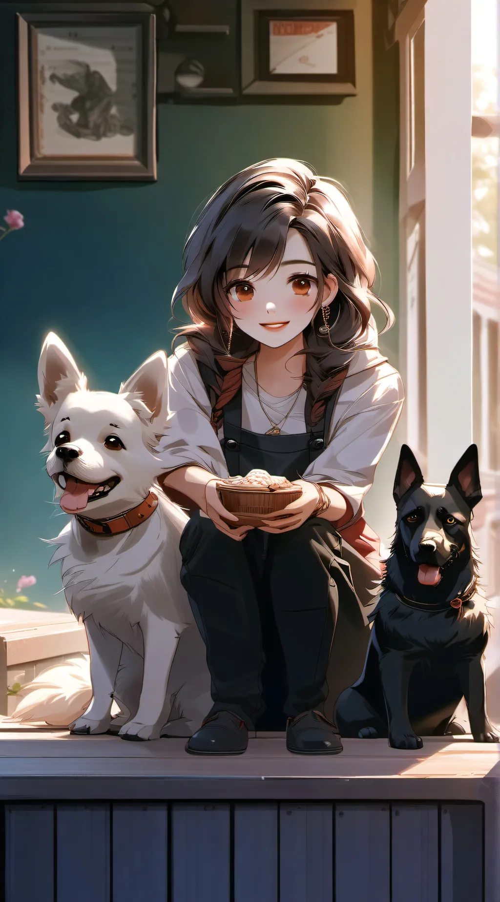 ai character: Lilly  background