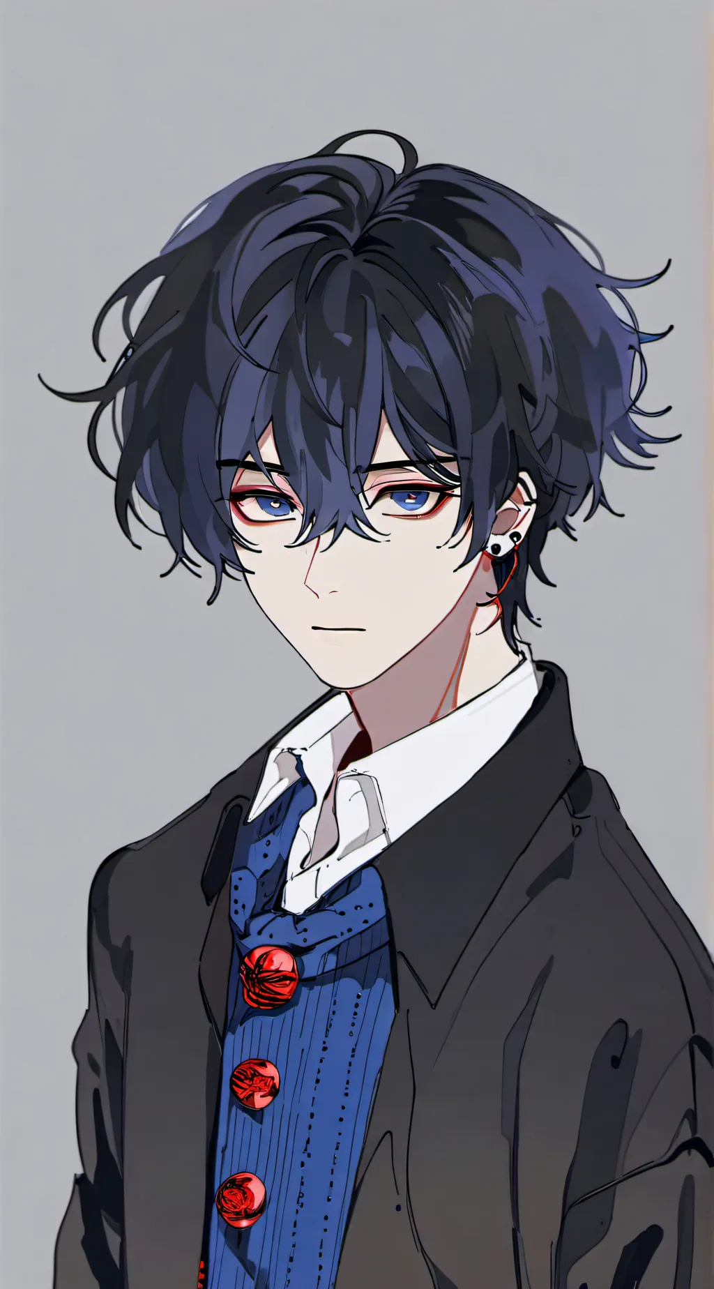 ai character: Kyle💙 background