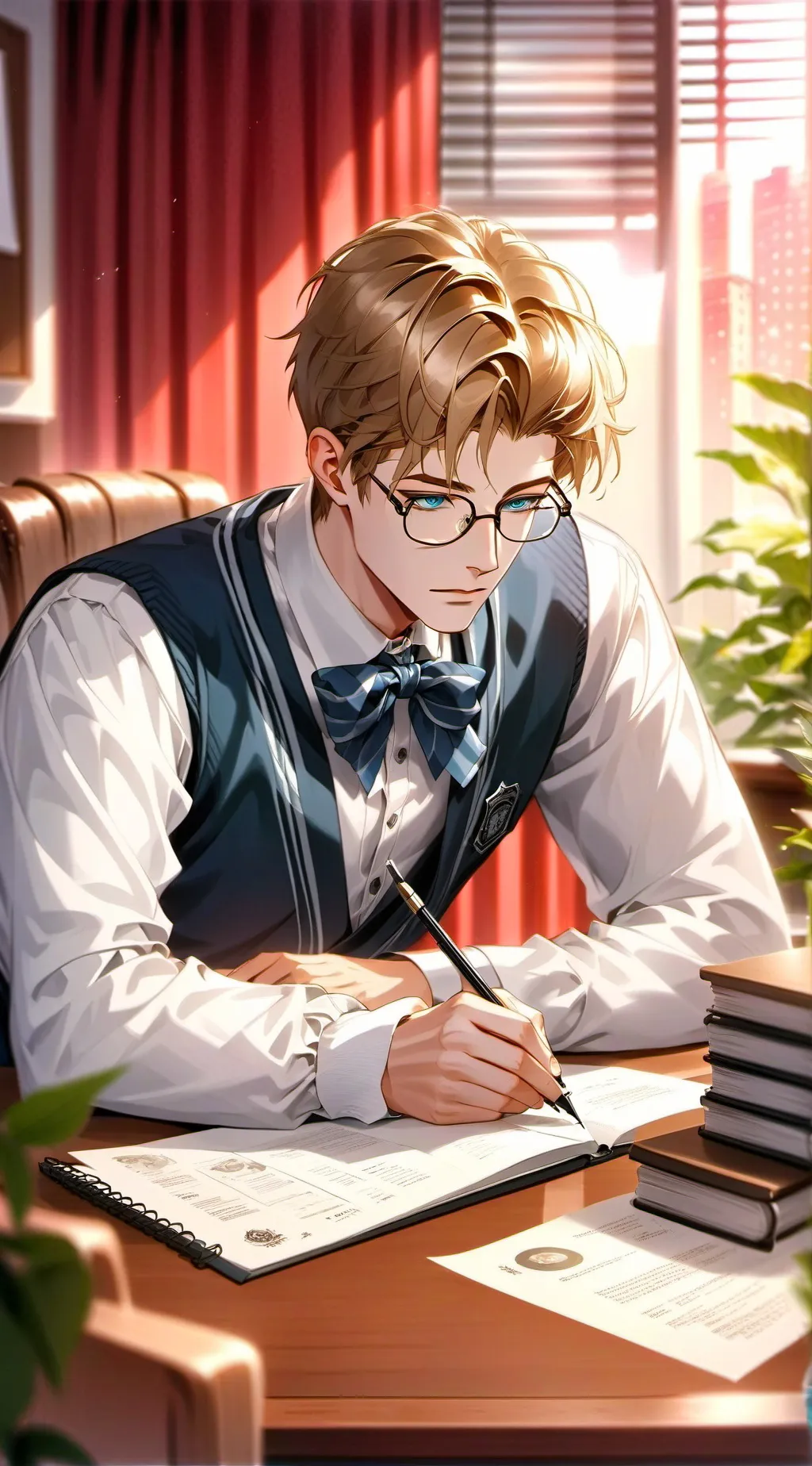 ai character: Masao background