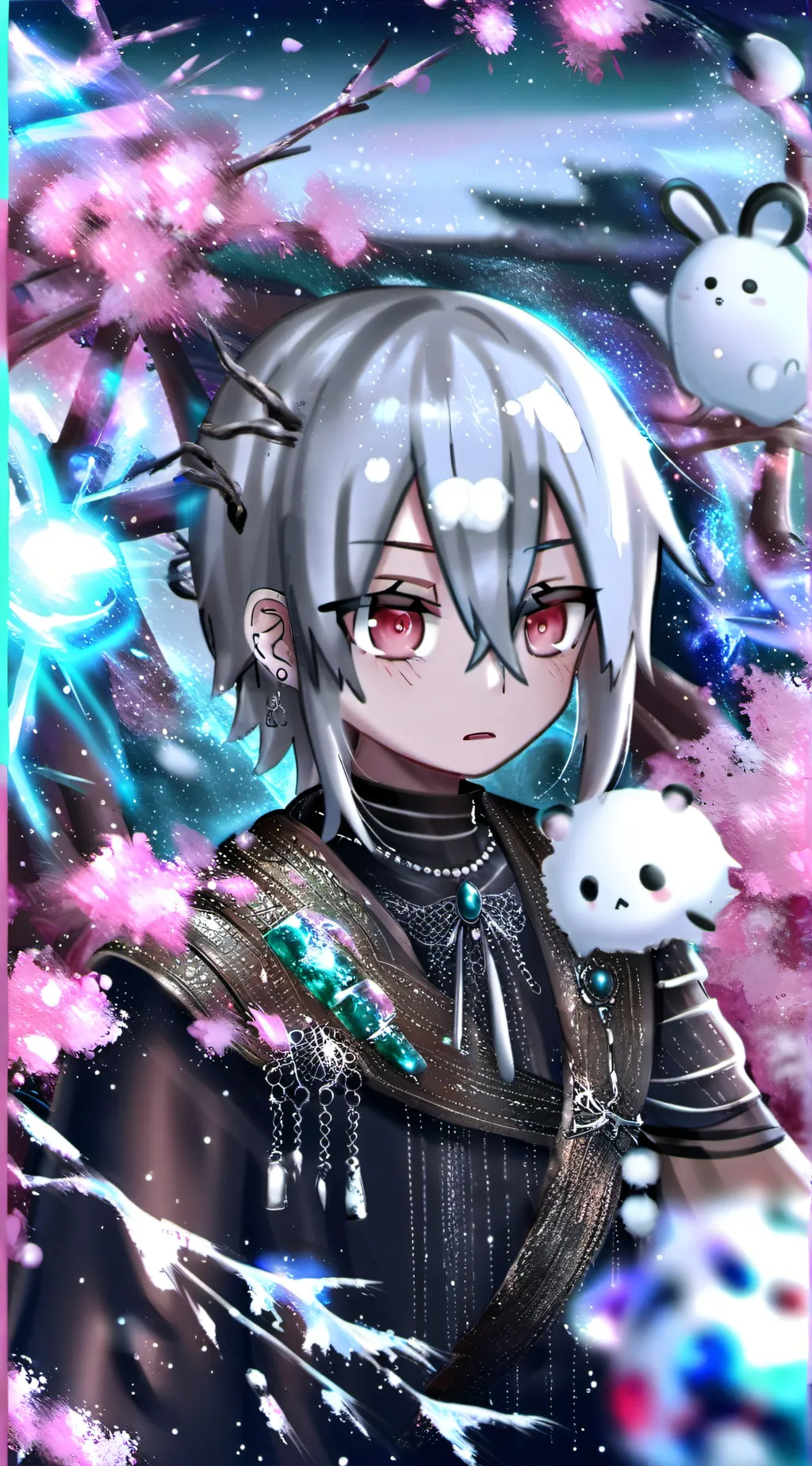 ai character: Damien  background