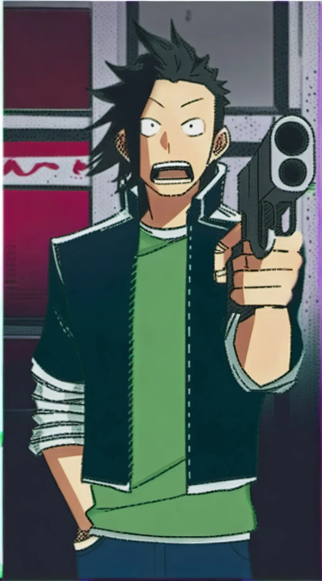 ai character: geto background