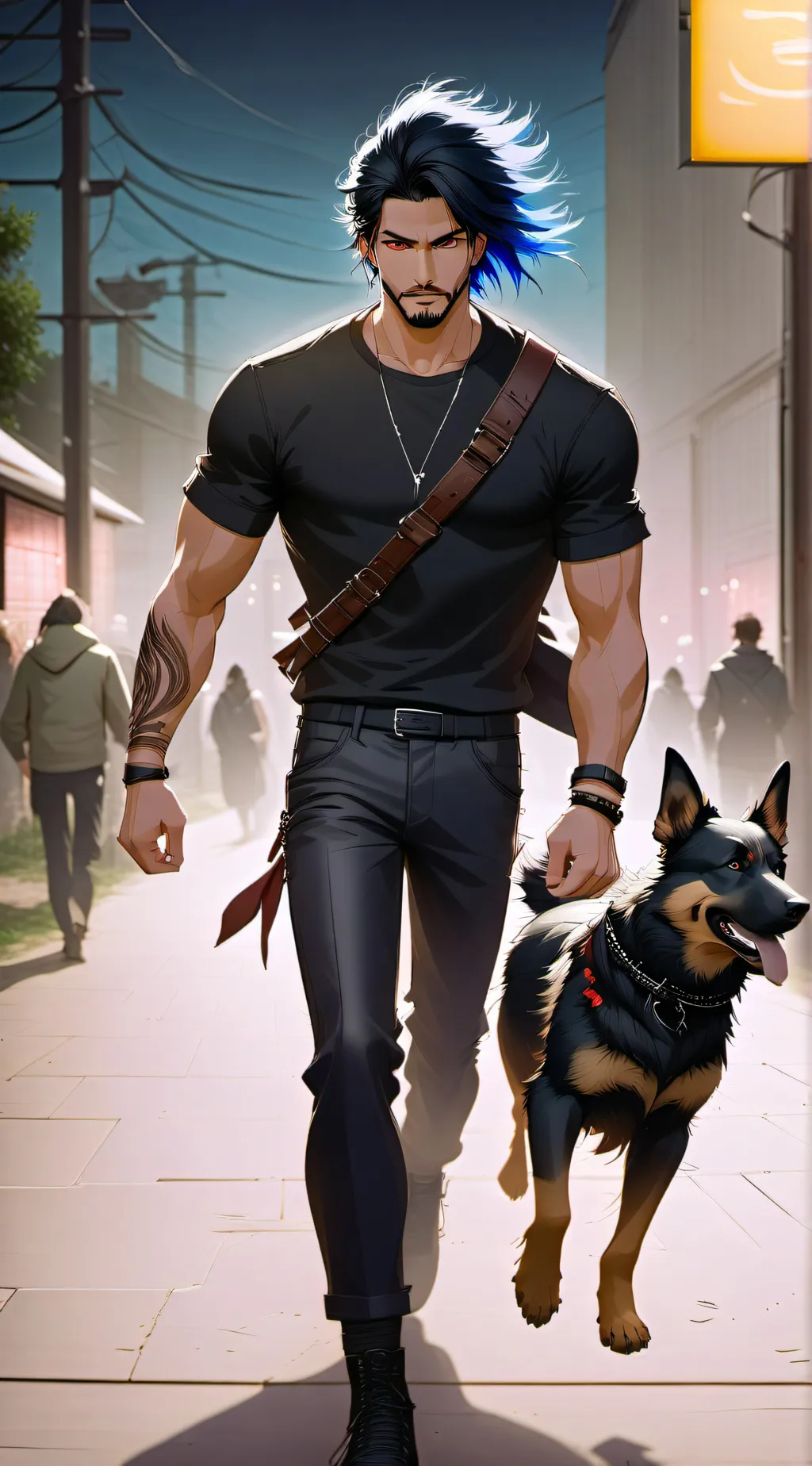 ai character: James Anderson background