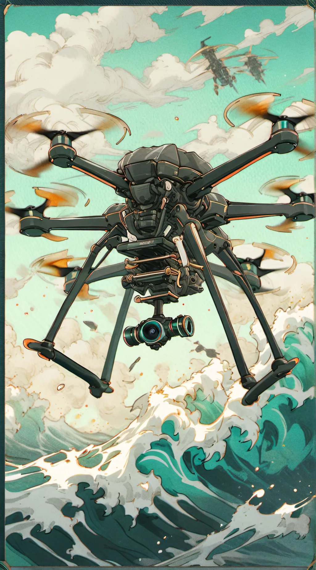 ai character: murder drones ep 7 background