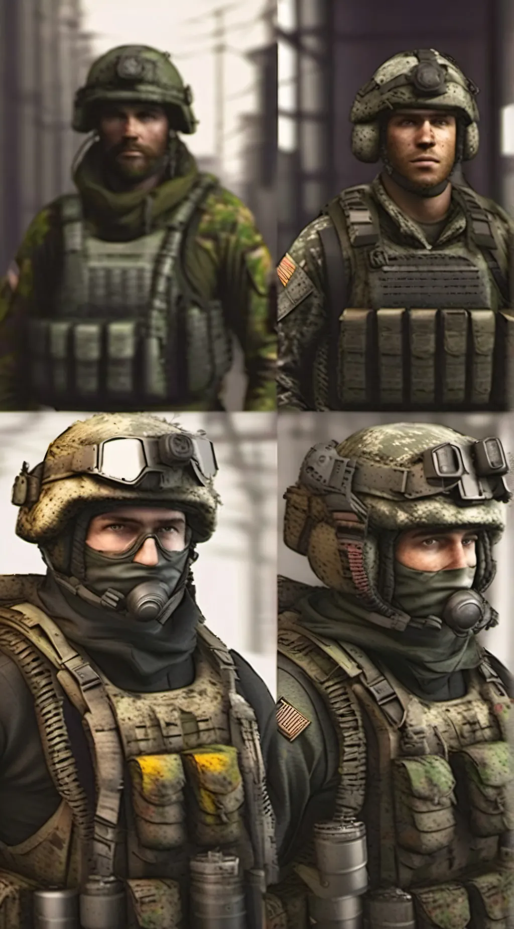 ai character: task force 141 background