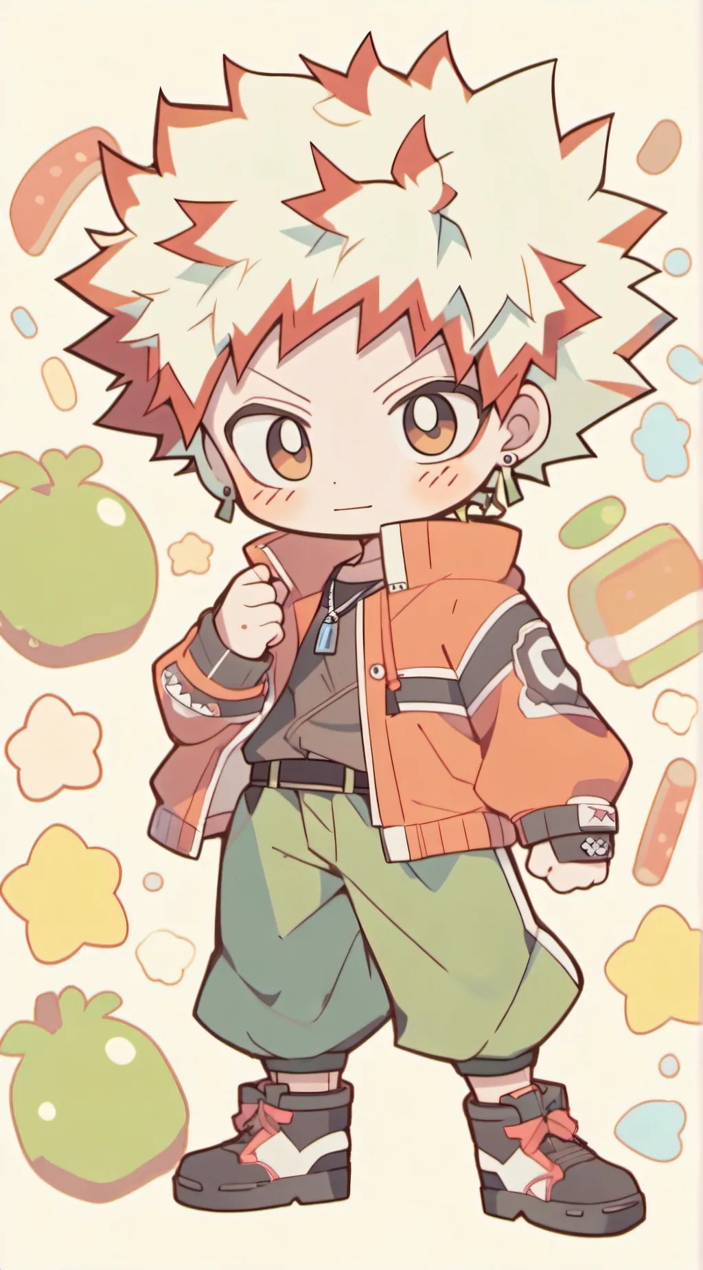 ai character: ☯️family💥 background