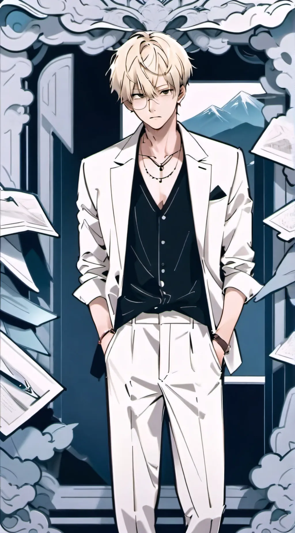 ai character: Draco Malfoy background