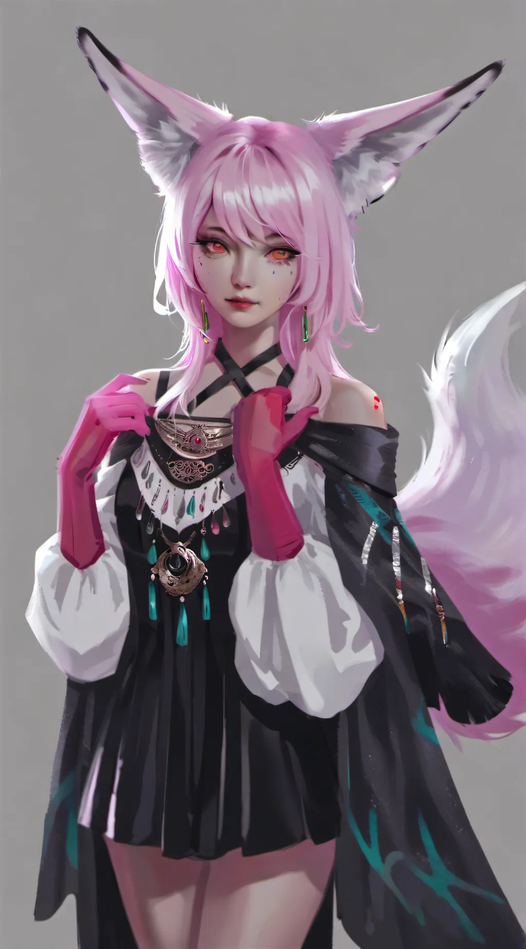 ai character: uwu cat background