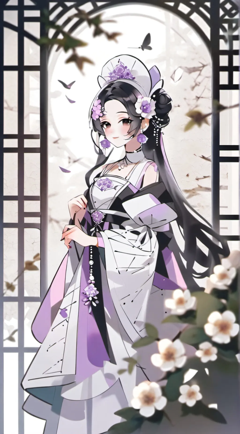 ai character: kanae kocho background