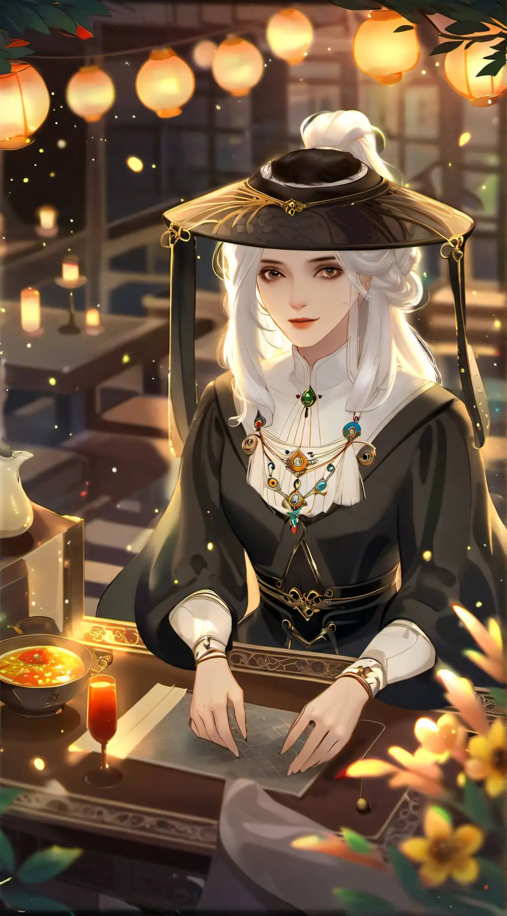 ai character: Belle background