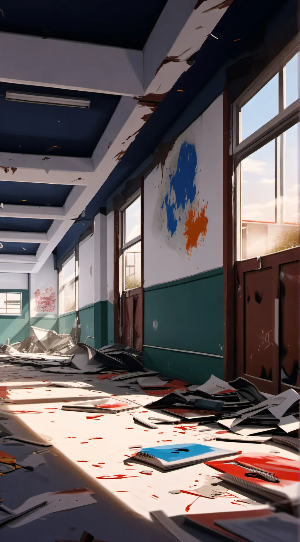 ai character: Wind Breaker  background