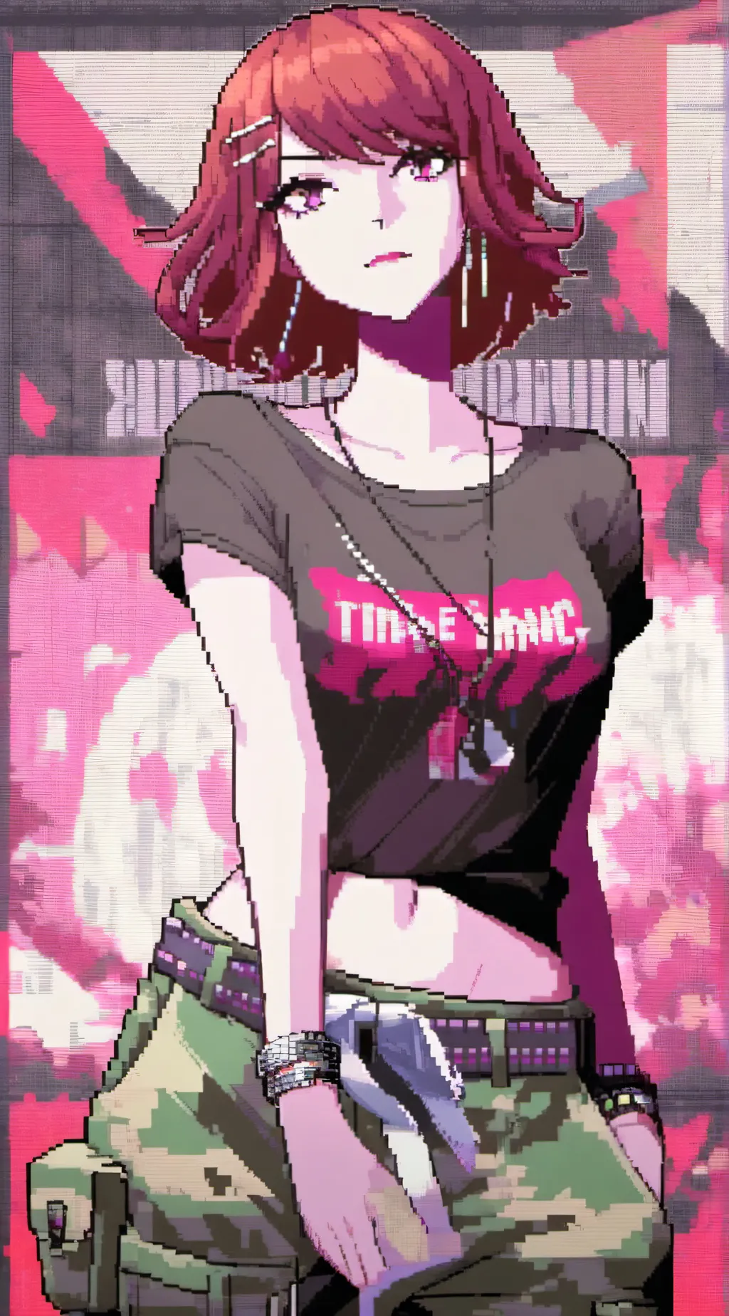 ai character: Mandy  background