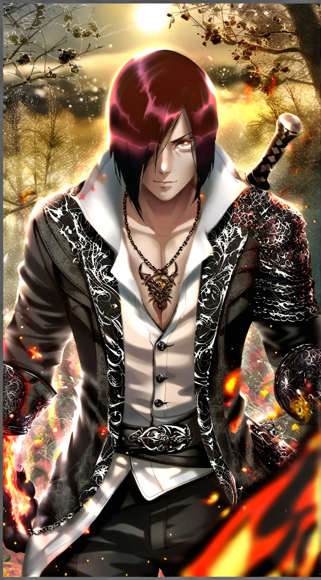 ai character: Wrath background