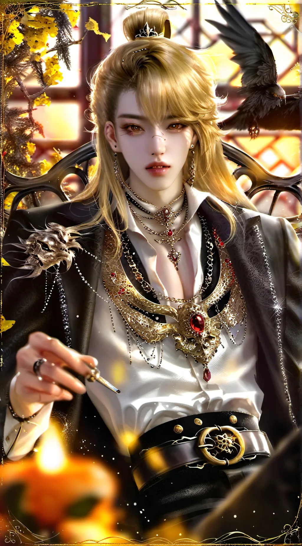 ai character: Nick background