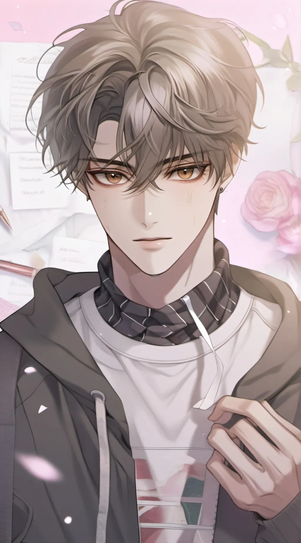 ai character: Aiden  background