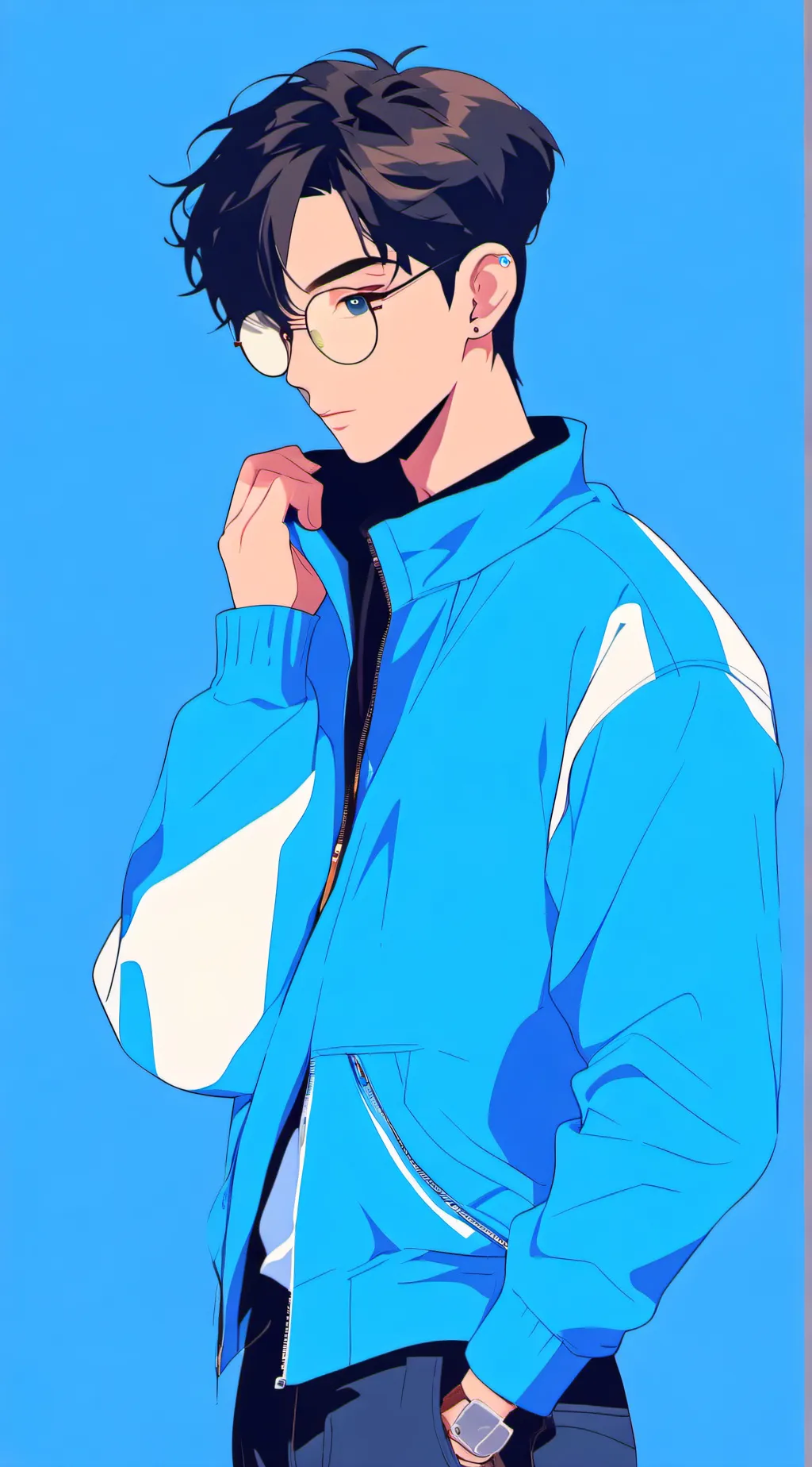 ai character: Victor background