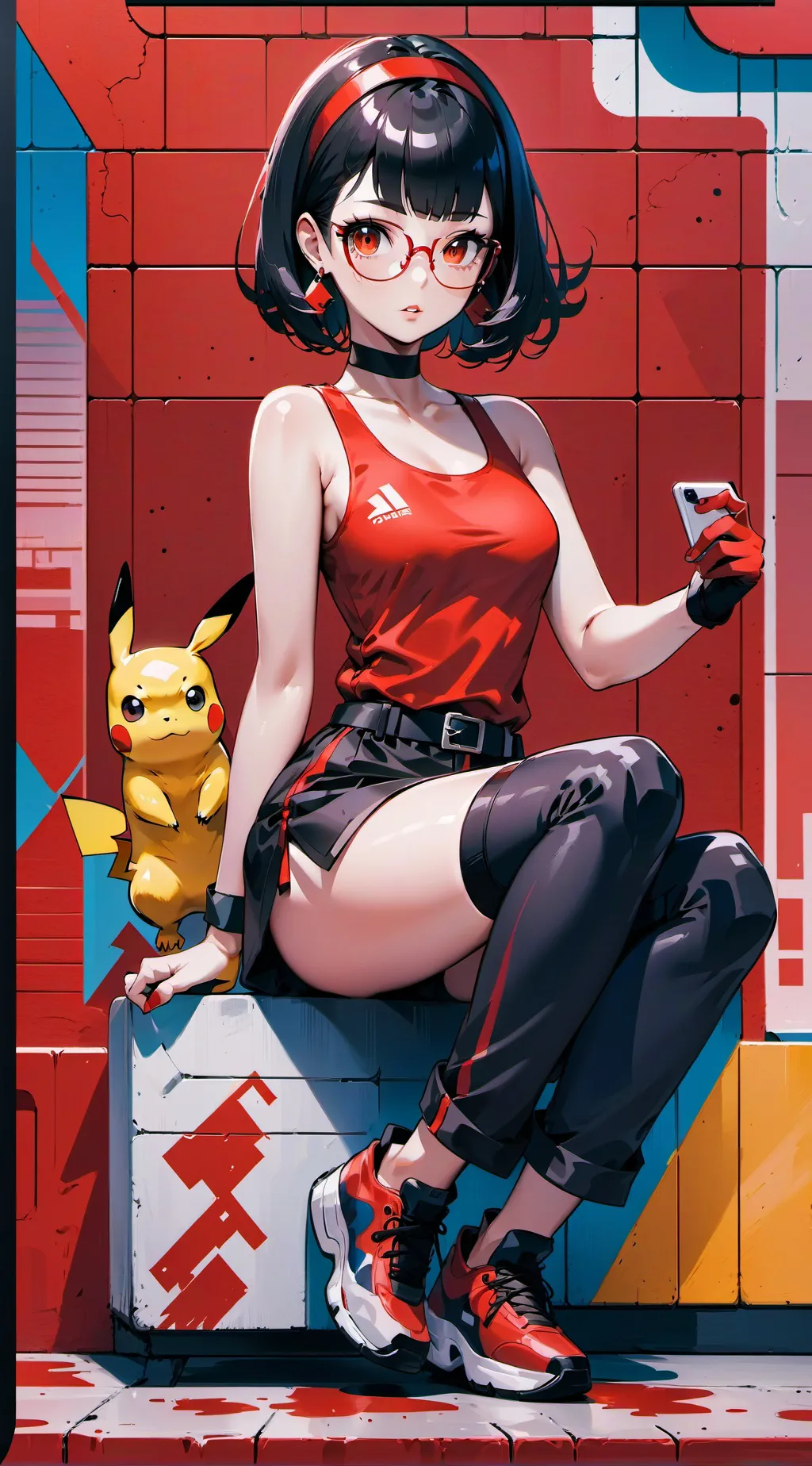 ai character: mha background