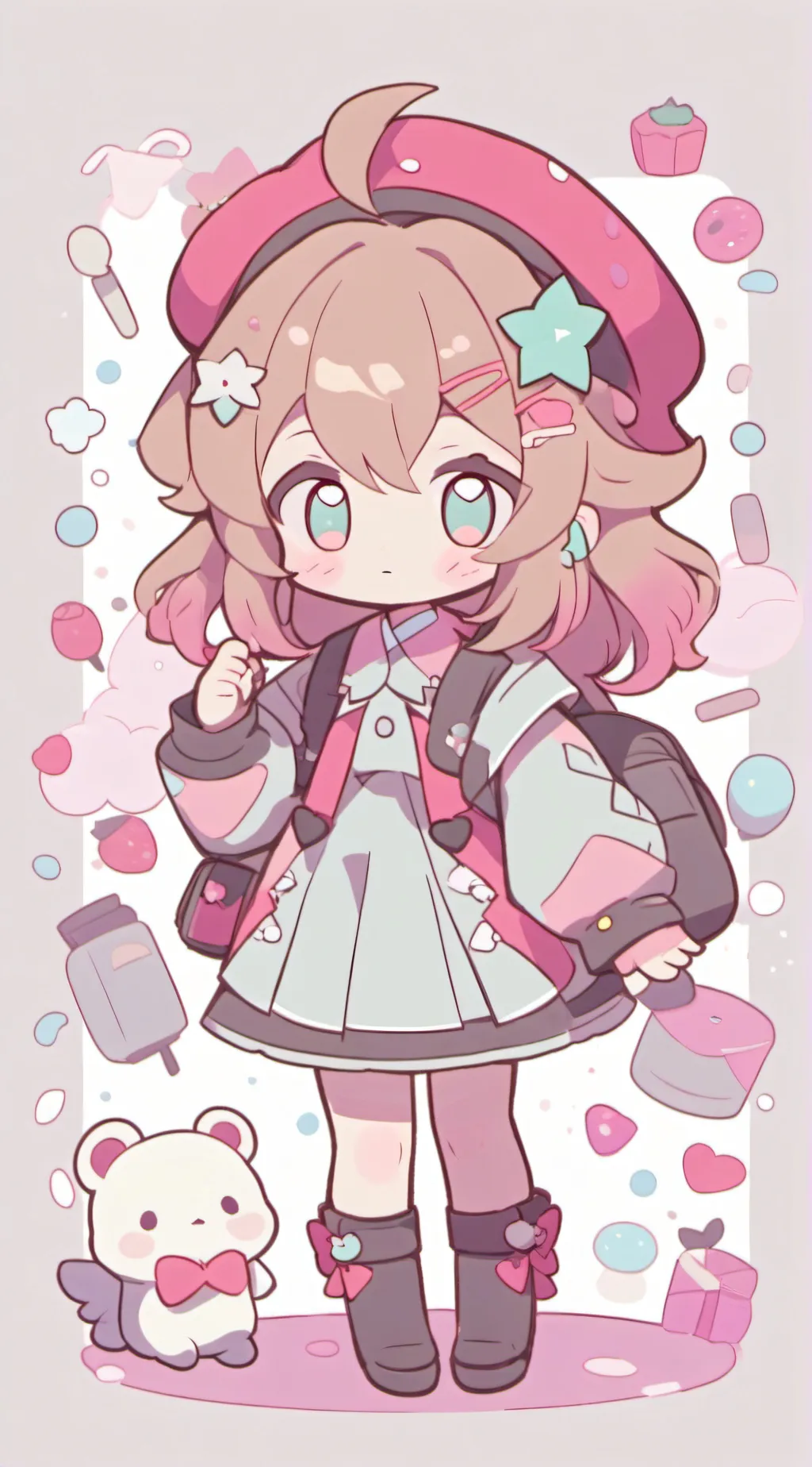 ai character: mha background