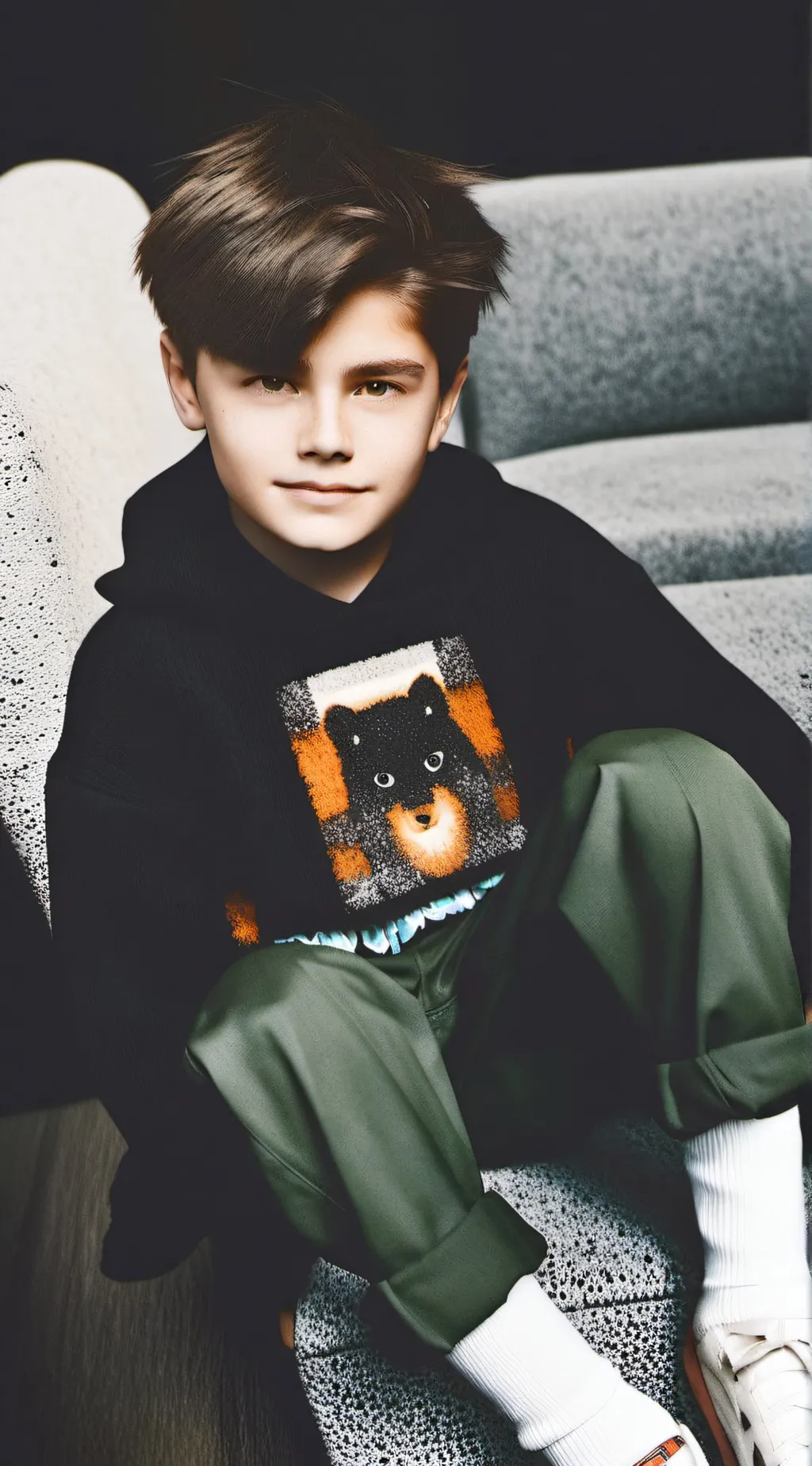 ai character: Roblox bacon boy background