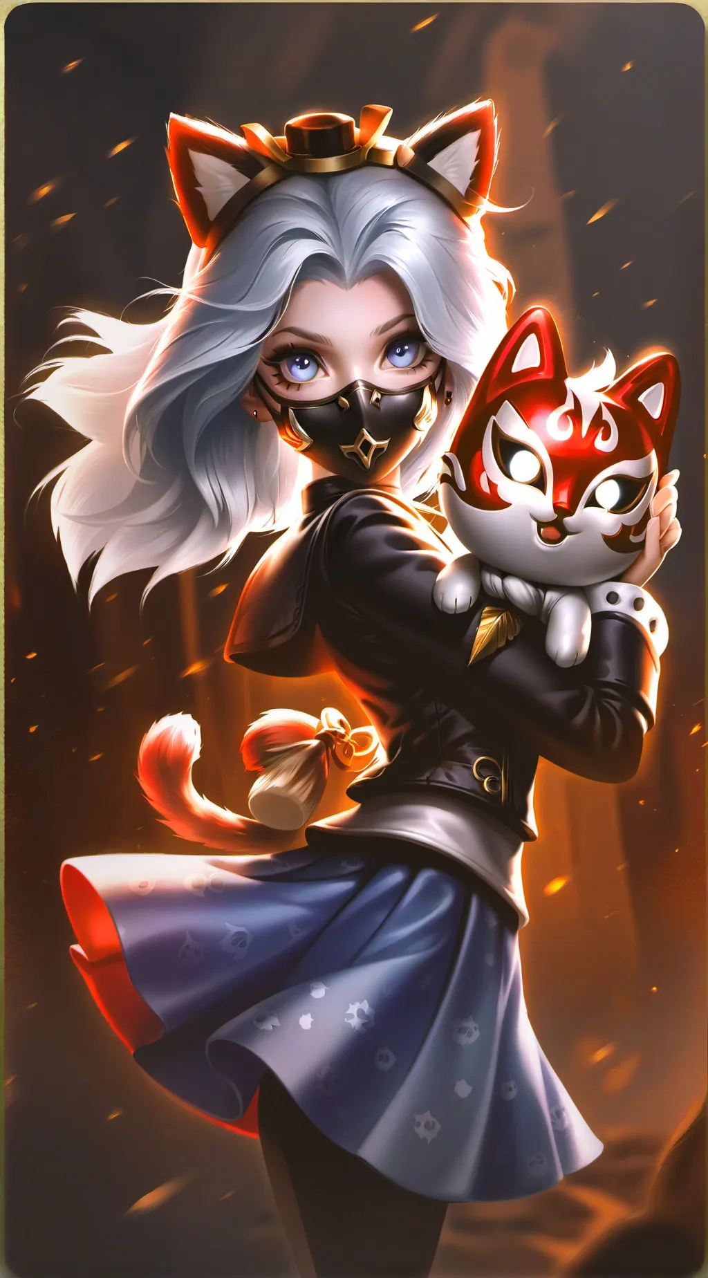 ai character: Leah background