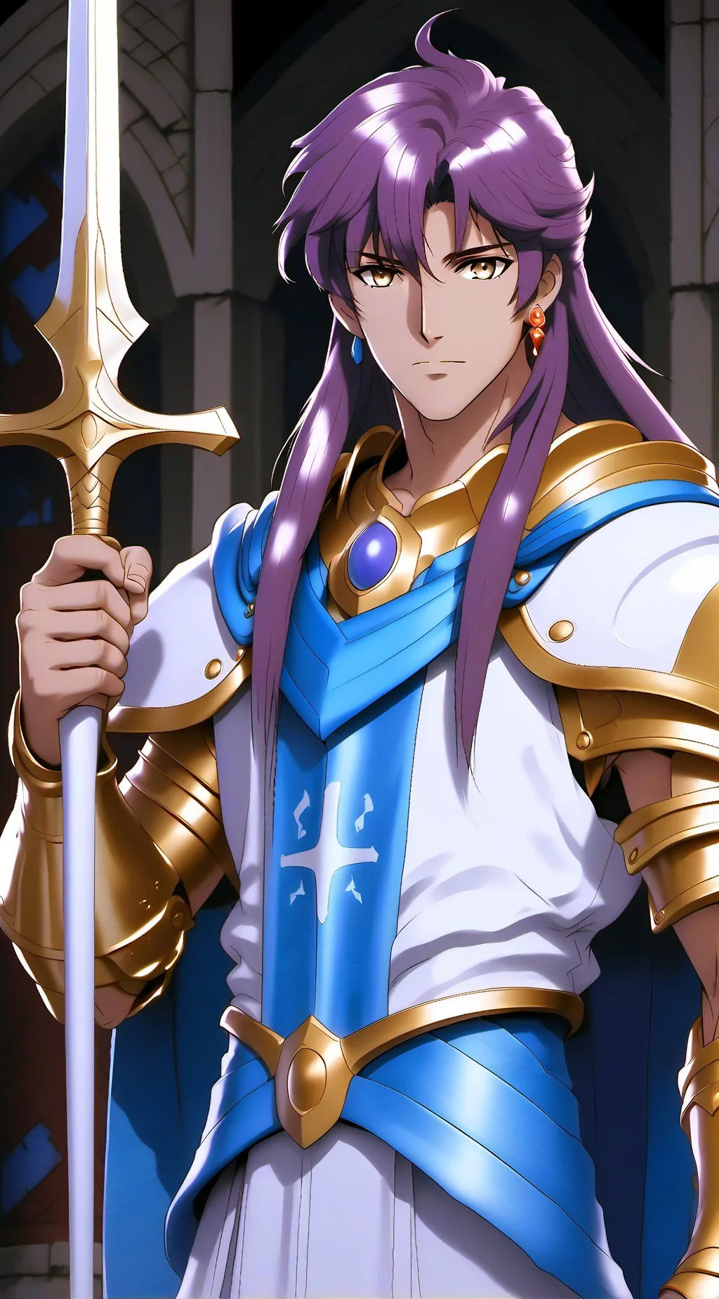 ai character: Athena Male (CDZ) background