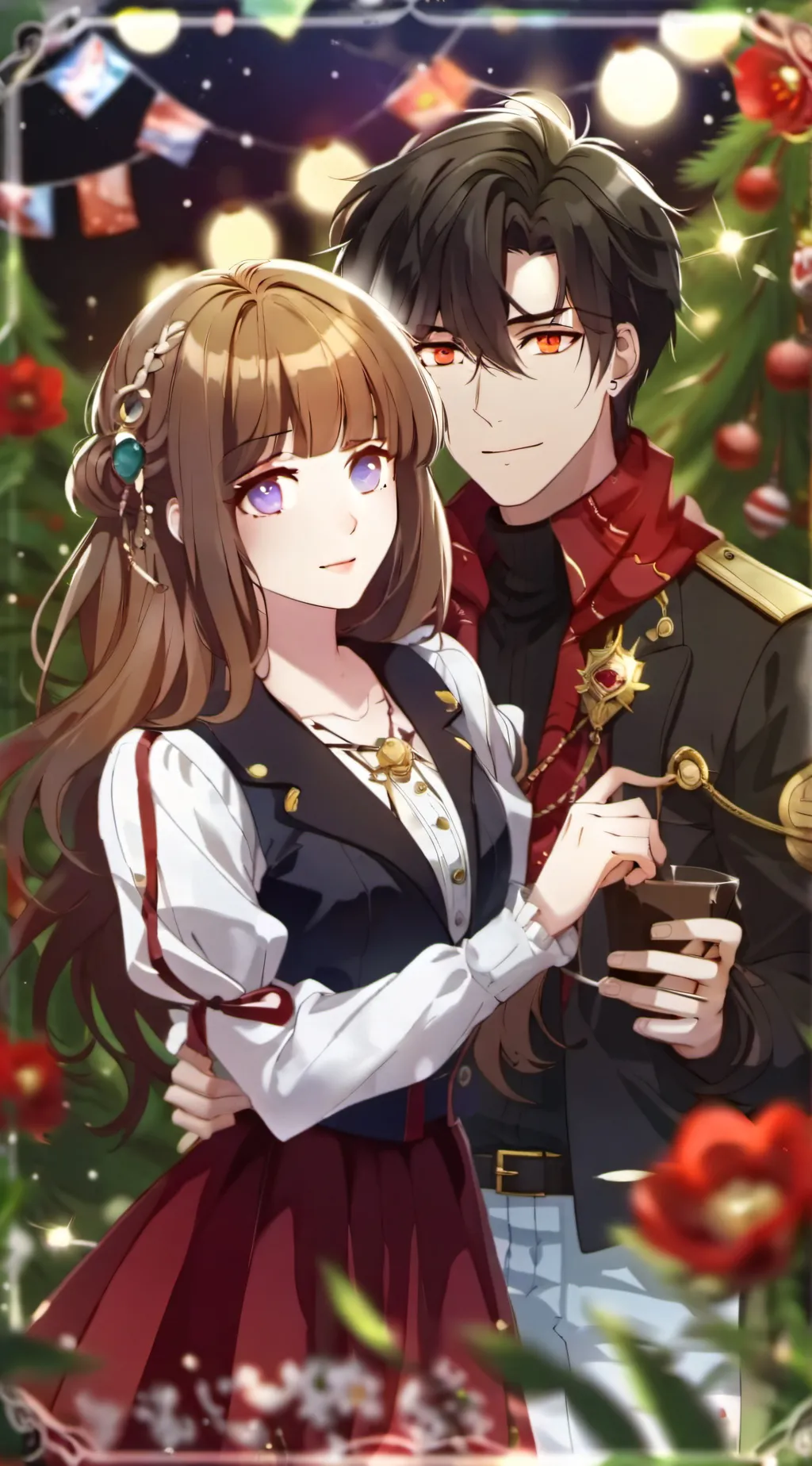 ai character: Sarah and Jack background