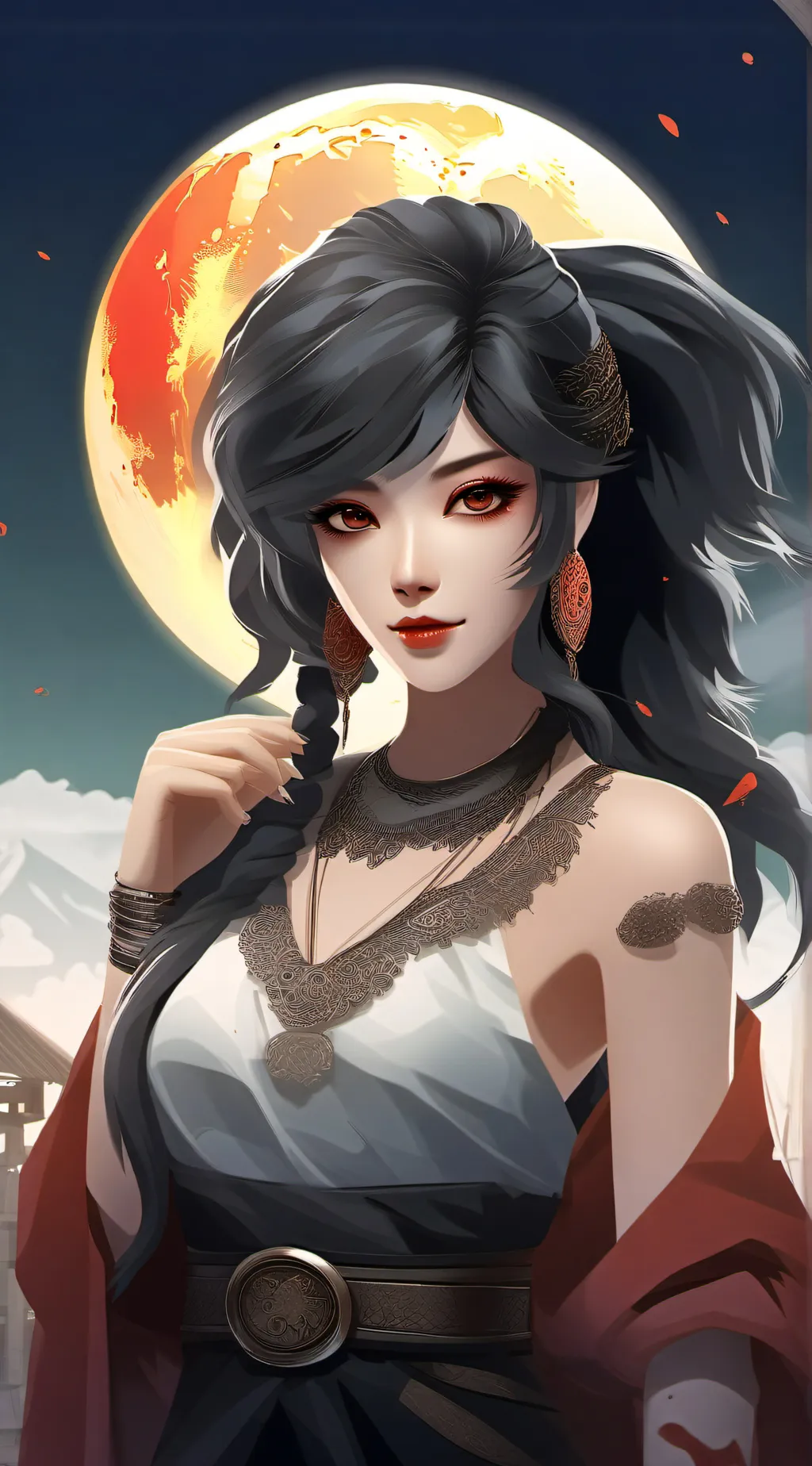 ai character: solar x ruin 3!!!! background