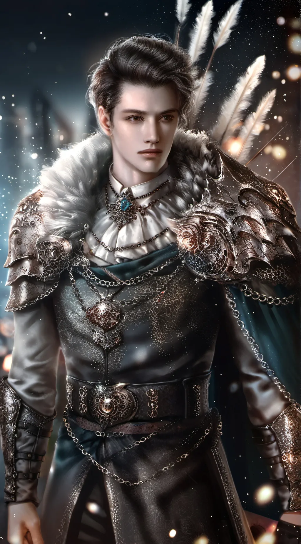 ai character: Massimiliano  background