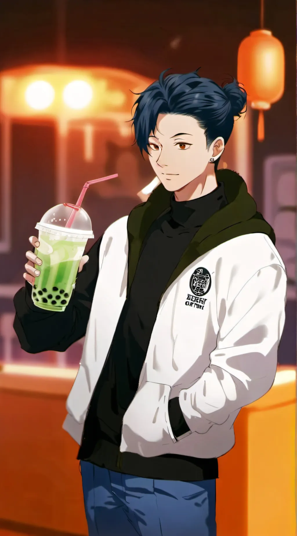 ai character: Geto background