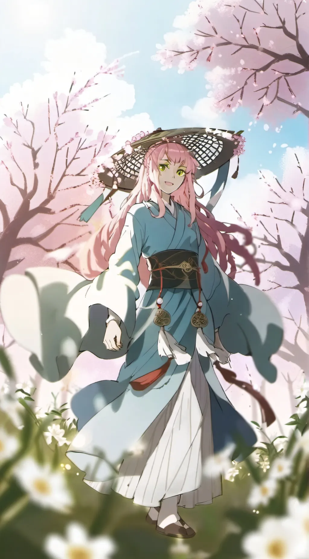 ai character: Hashiras background