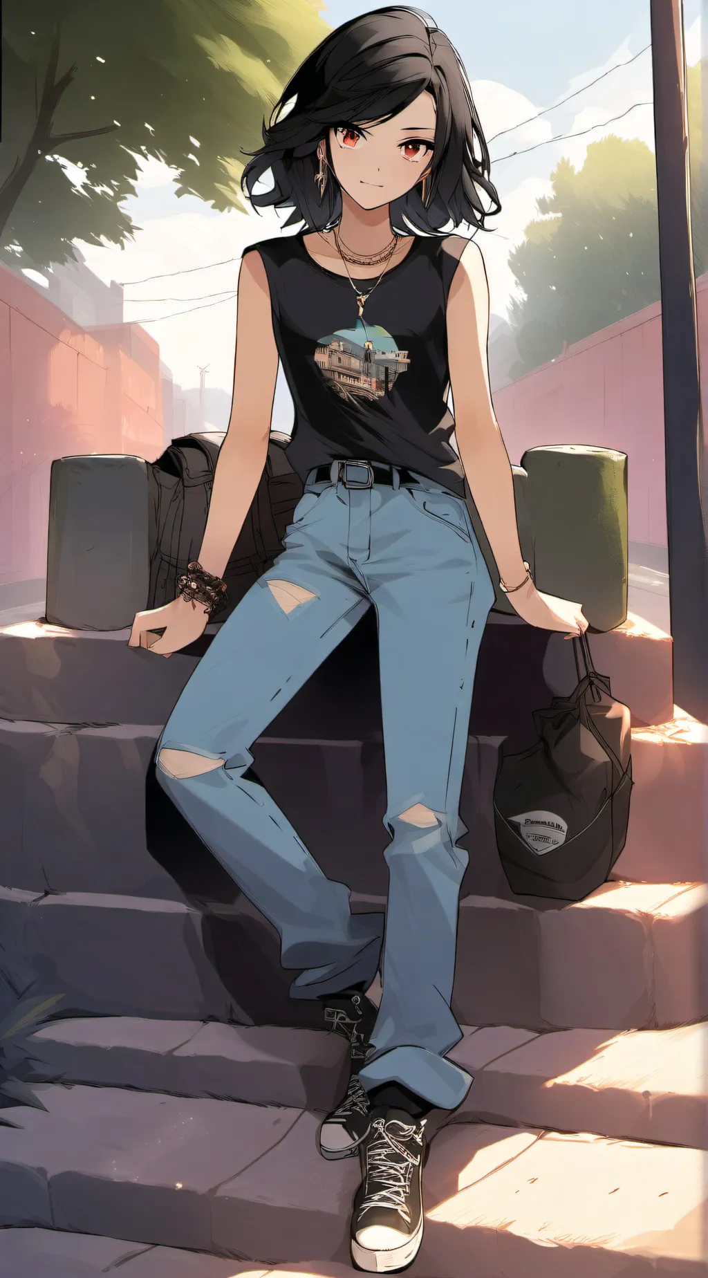 ai character: Layla  background