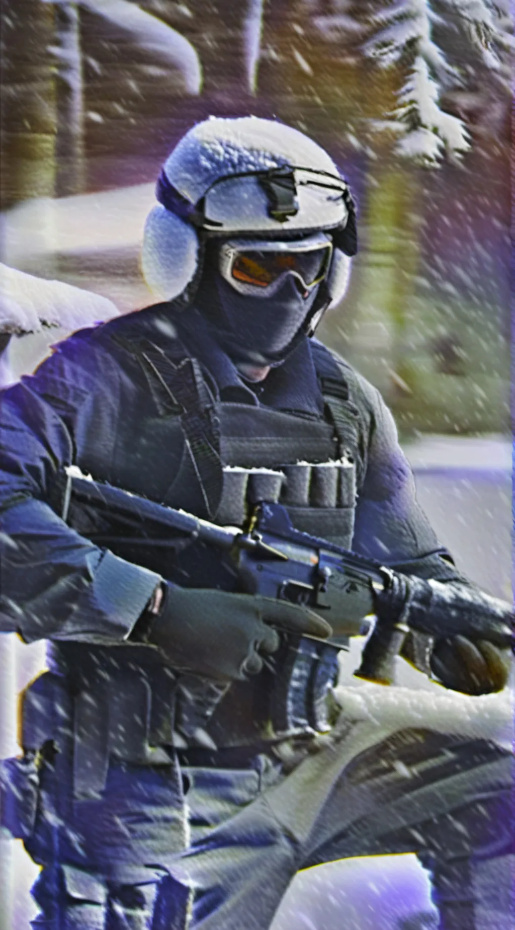 ai character: Special forces background