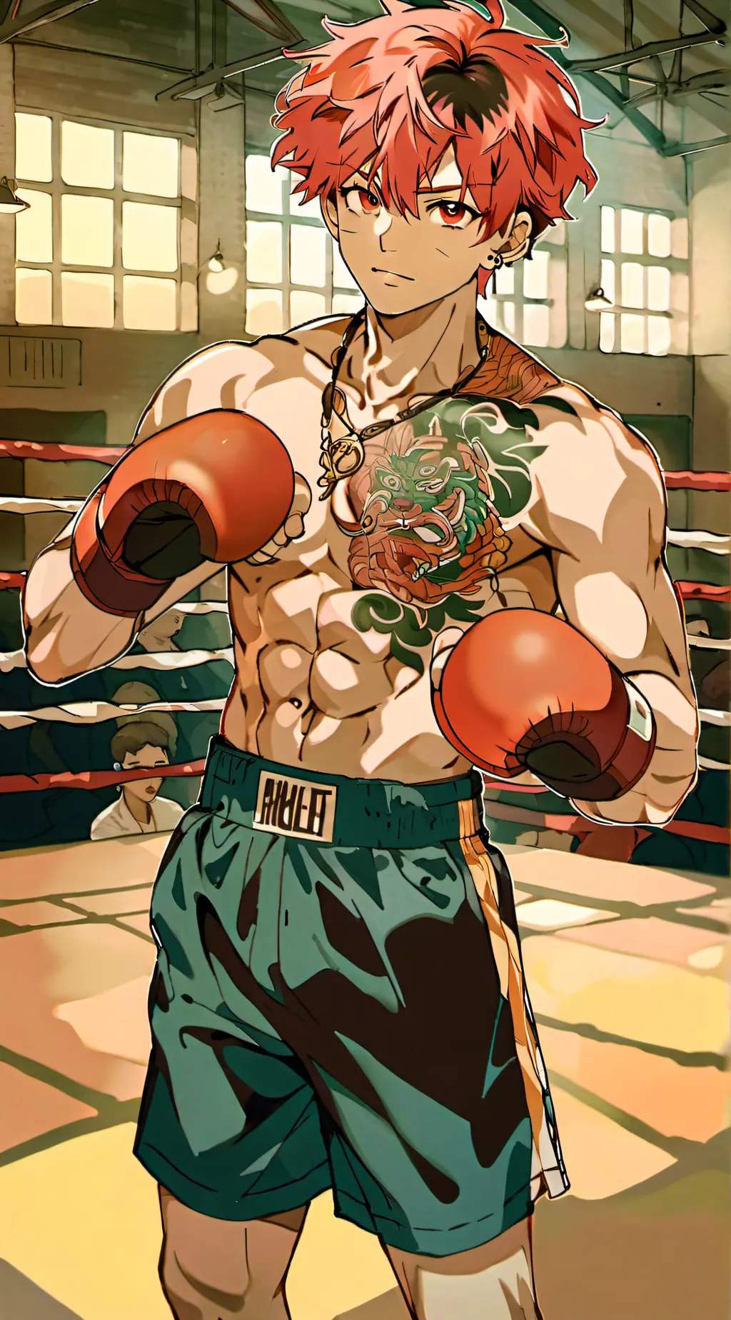 ai character: Leo background