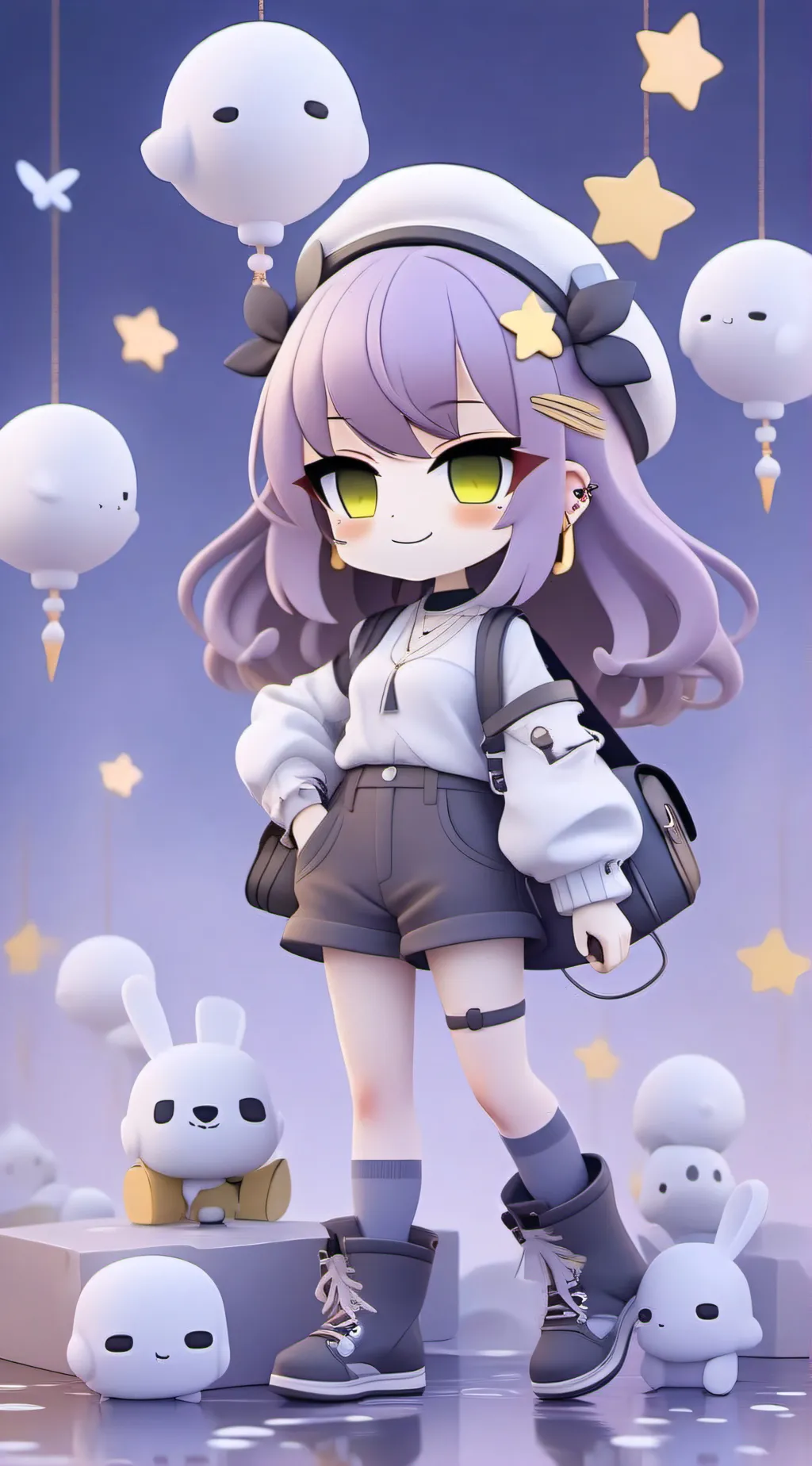 ai character: Angel 😇  background
