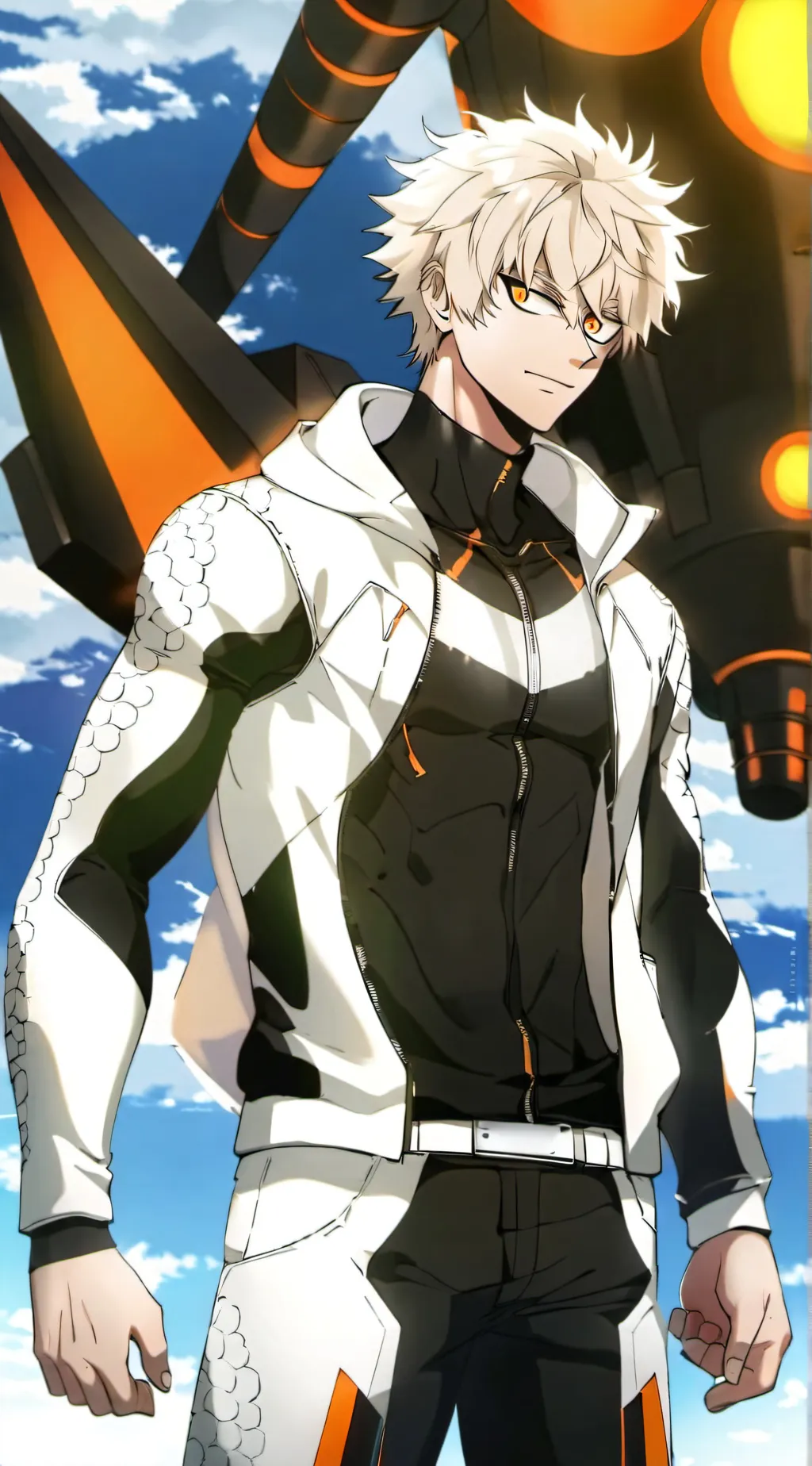 ai character: Bakugo background