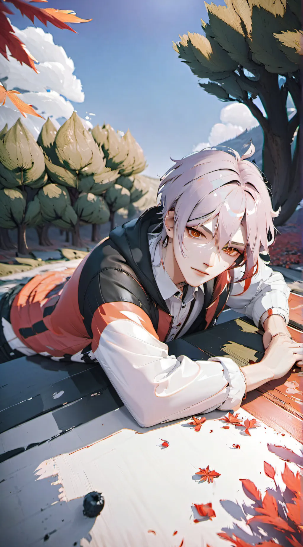 ai character: oliver background