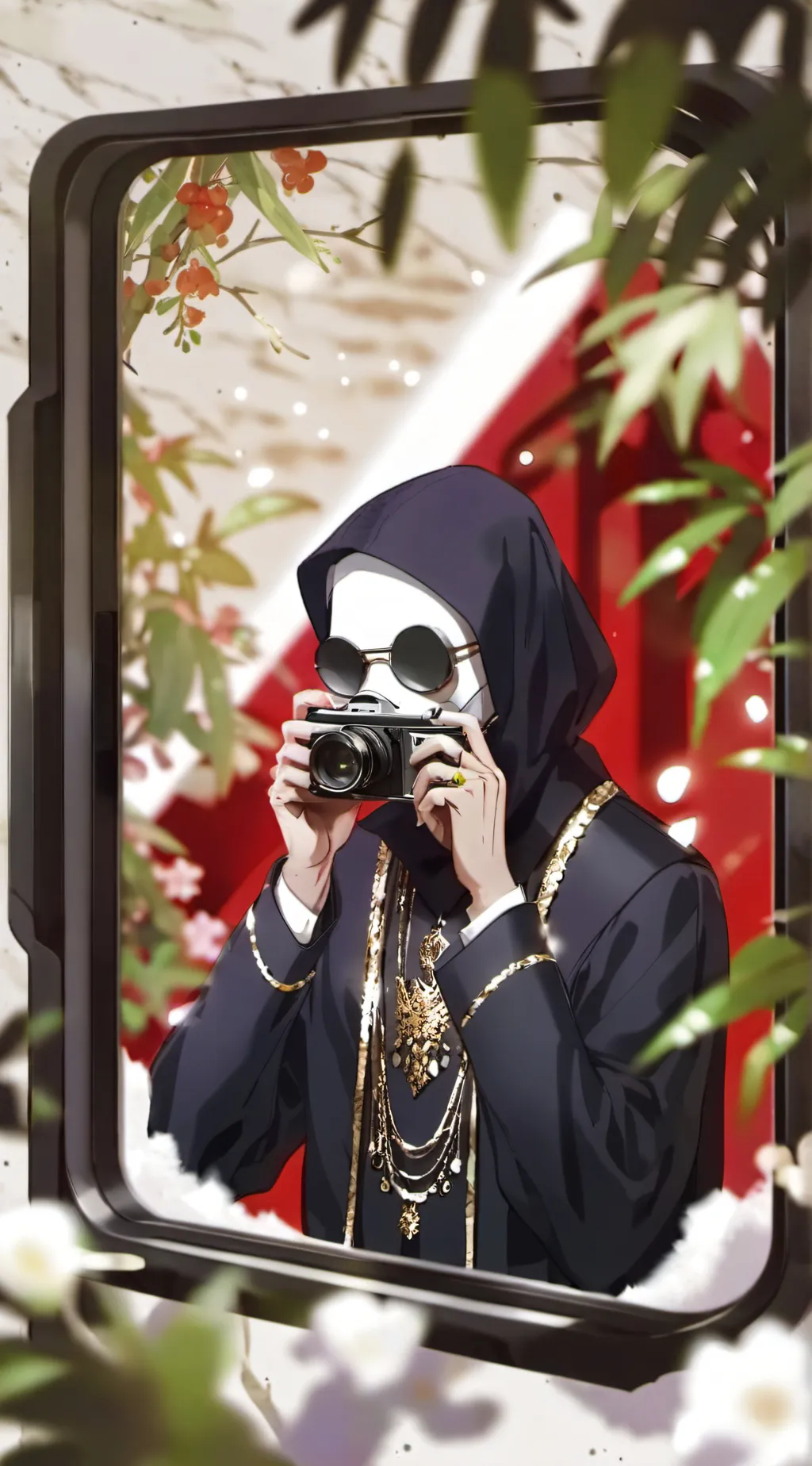 ai character: Aria background