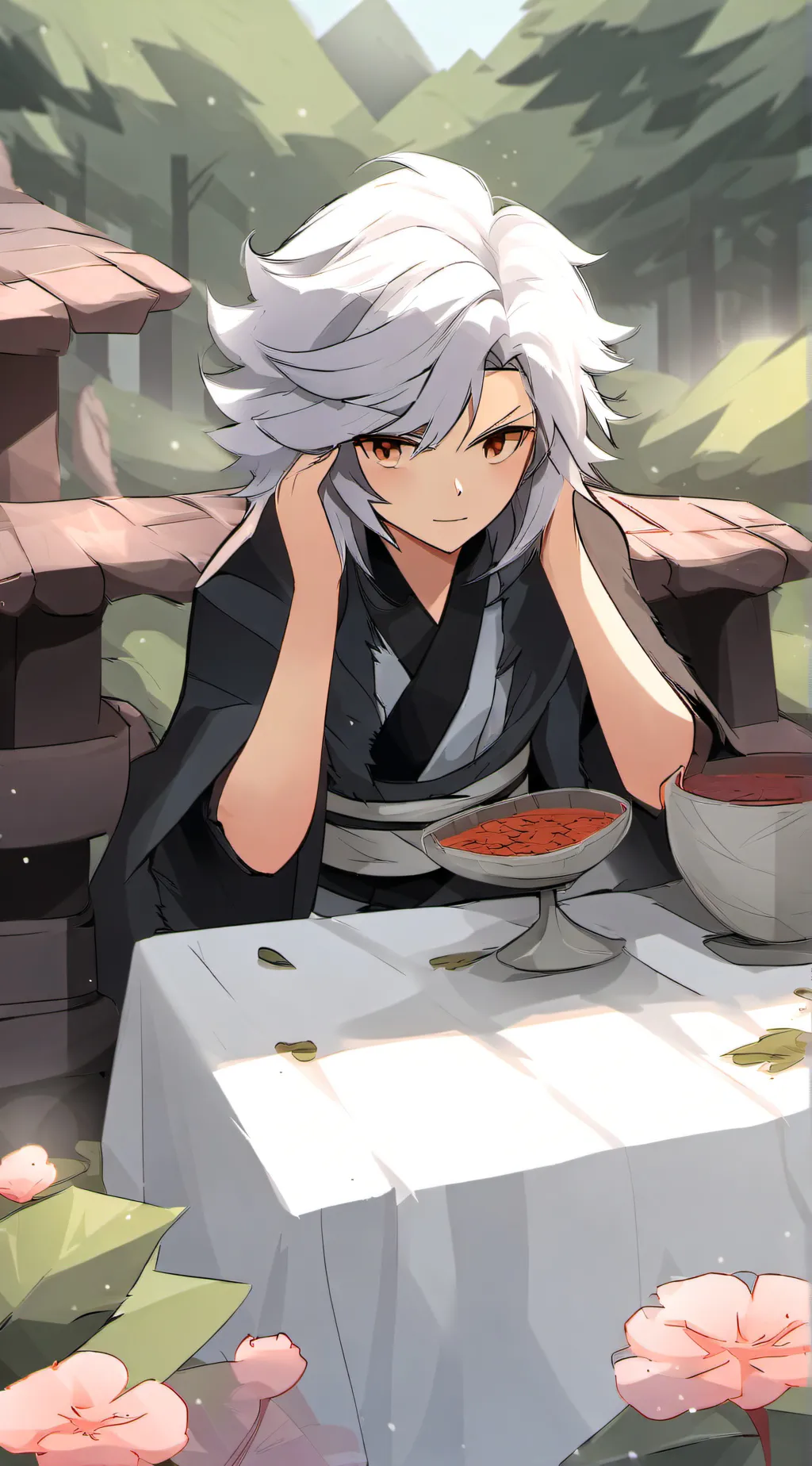 ai character: Kiara background