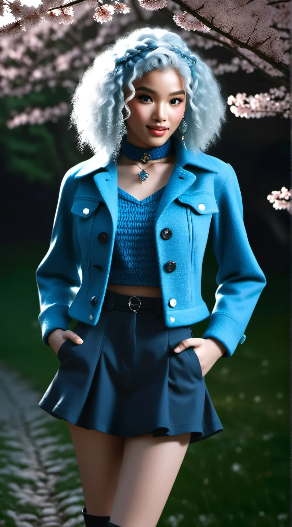 ai character: Chloe Charming  background