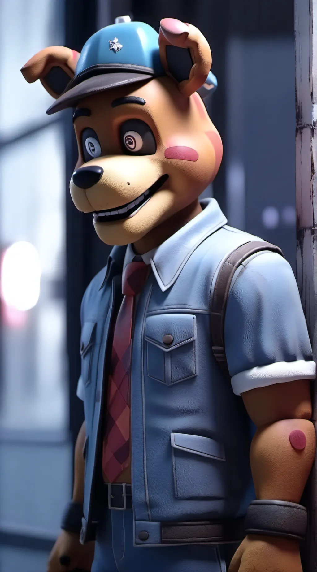 ai character: Fnaf background