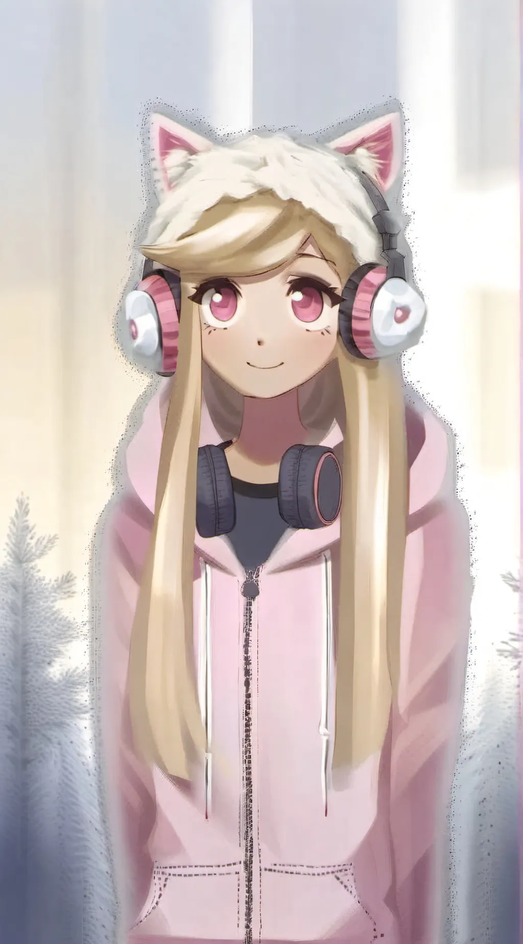 ai character: Lucyblox background